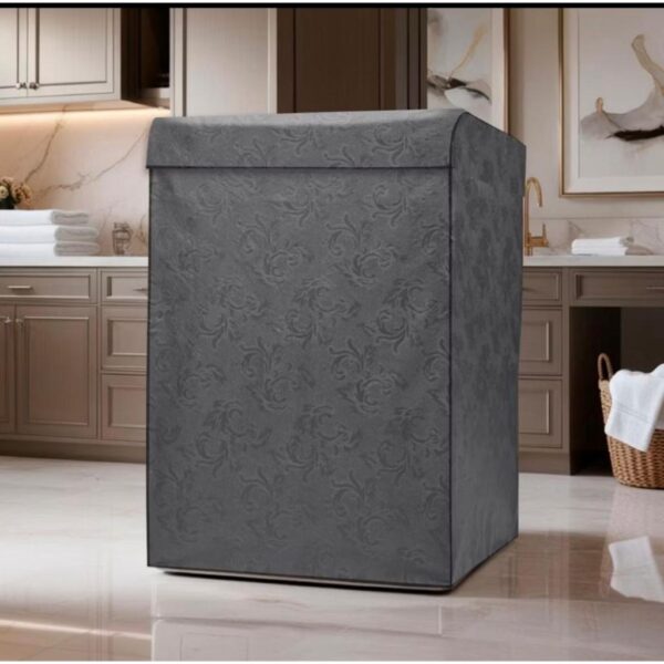 Capa Para Máquina De Lavar Roupa Impermeável 7kg á 16kg Sem Ziper Flanelada