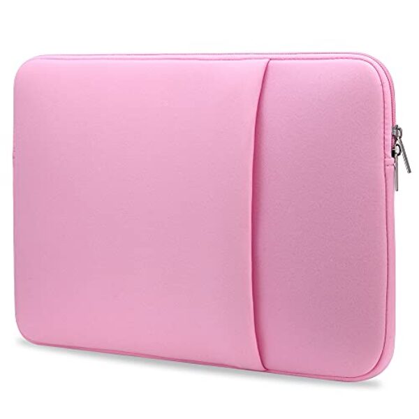 Capa para Notebook B2015 Bolsa de Zíper Macia Substituta MacBook Air Pro Ultrabook Espuma Antiestática Fina Leve com Acolchoamento Interno e Bolso Frontal