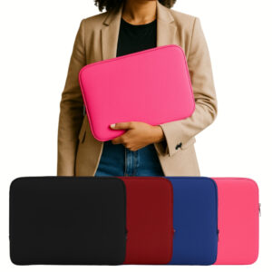 Capa para Notebook de 15 " / 15,6 / 13,3 / 14 / 17 / 10 / 12 Polegadas Case Resistente Neoprene Compacta
