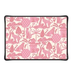 CASETiFY Capa Impact MacBook Pro de 16 polegadas (M1-M4) [cantos acolchoados de impacto/resistente a arranhões/aderência antiderrapante] - Cheetah Paradise - preto transparente