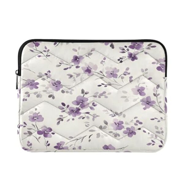 Coikll Bolsa para laptop pequena em aquarela à prova de choque para notebook de 13 a 14 polegadas