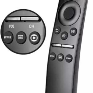 Controle Remoto — Compatível com Smart TV Samsung — Netflix, Prime, Globoplay
