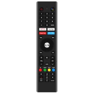 Controle remoto de substituição de voz aplicável para SYLVOX FHD Smart RV TV RT22R3KGCA RT24R3KGCA RT27R2KGCA RT32R3KGCA