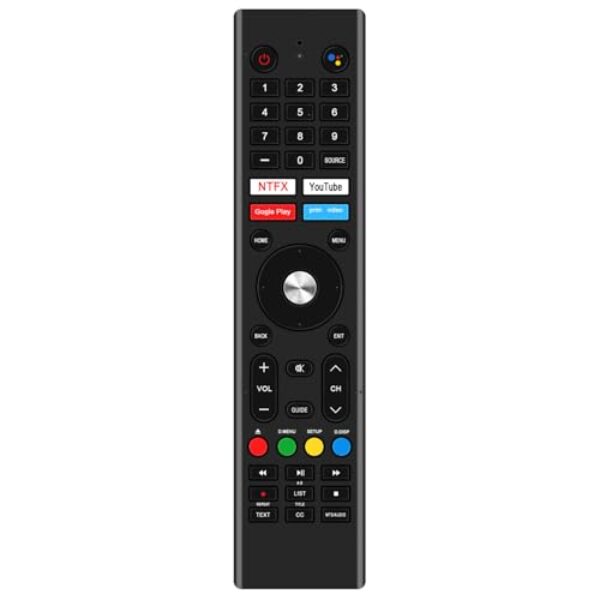 Controle remoto de substituição de voz aplicável para SYLVOX FHD Smart RV TV RT22R3KGCA RT24R3KGCA RT27R2KGCA RT32R3KGCA