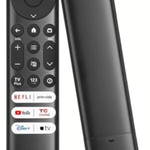 Controle remoto de substituição para TCL Google TV, para Smart TVs LED UHD QLED FHD HDR, RC813 para Q550G Q650G Q670G Q750G QM850G S370G S450G S470G S550G