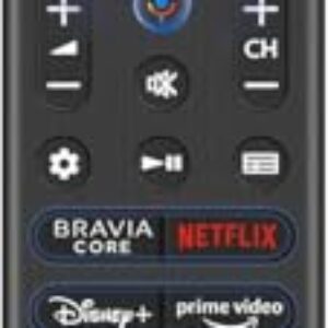 Controle remoto de voz RMF-TX910U para substituição do controle remoto de TV Sony Bravia