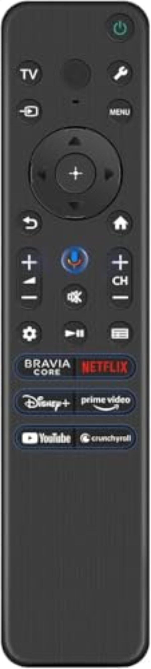 Controle remoto de voz RMF-TX910U para substituição do controle remoto de TV Sony Bravia