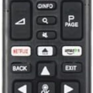 Controle Remoto Universal Compatível com TVs LG Smart, LED e LCD Substituto Não Original Genérico