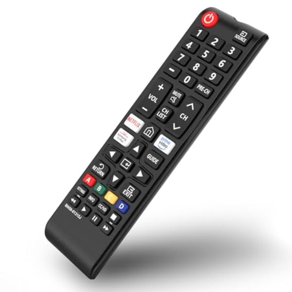 Controle remoto universal para controle remoto de TV Samsung, substituição para todas as TVs Samsung Smart TV LED QLED UHD LCD HDTV moldura curva 4K 8K série 3D Smart TV