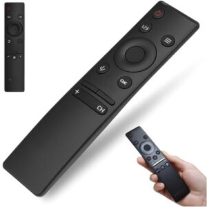 Controle Remoto Universal para Smart TV Samsung, LG, TCL, Philco e AOC — Atalhos Netflix, Prime Video e Globoplay — Compatível com 4K, QLED, Crystal — Sem Configuração — Usa 2 Pilhas AA