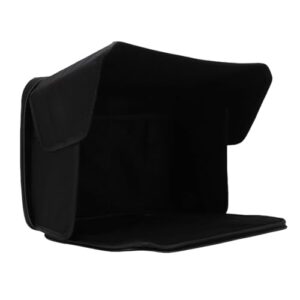 Cryfokt Capa de Poliéster Preta Dobrável para Laptop para Laptops de 12 a 14 Polegadas, Proteção contra Brilho de Tela de Privacidade para Escritório e Escola