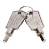 Cryfokt Chave do Freezer, Exato Fit -amigável Metal -Freezer Door Key 2pcs para a Geladeira
