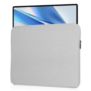 Ctemnpho Bolsa de armazenamento para monitor portátil de 47.0 cm, bolsa de armazenamento para computador portátil com zíper para laptop de 17,3 polegadas, tela protetora para notebook para jogos e