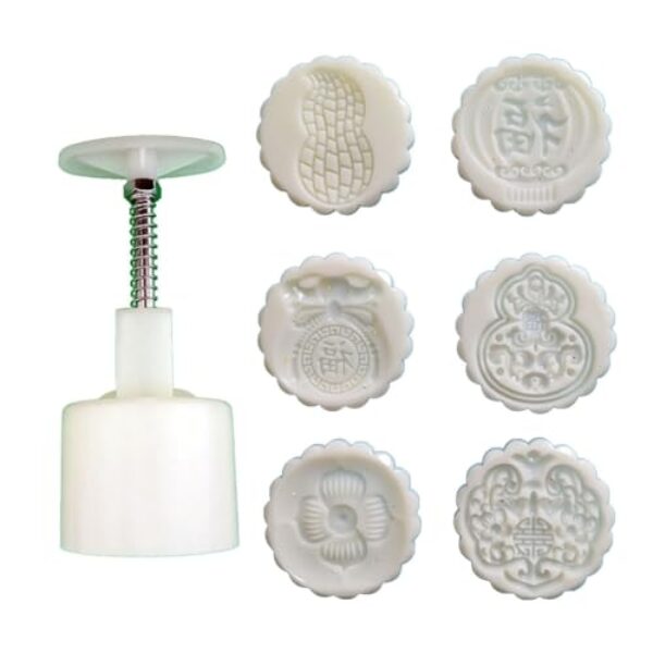 Cute Lucky Bag Conjunto de moldes de bolo de lua adequado para acessórios de molde de biscoito DIY