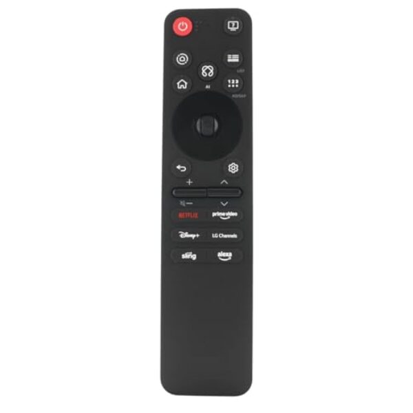 Dan's Originals MR25GA Controle remoto de substituição AI Magic com ponteiro de voz para LG Smart TV WebOS TV, compatível AN-MR25GA/MR24GA/MR23GA, AN-MR22GA/22GN/MR21GA, para modelos UHD OLED QNED