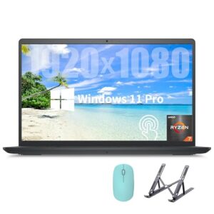 Dell Notebook Inspiron 15 Business, tela sensível ao toque FHD de 15,6 polegadas, Intel i5-1235U, 12 GB de RAM, SSD de 2 TB, gráficos Intel UHD, webcam HD, WiFi, Bluetooth, Windows 11 Pro, com mouse
