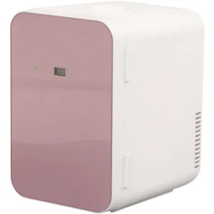 Desktop Com Tela Digital Mini Geladeira Rose Gold 8l