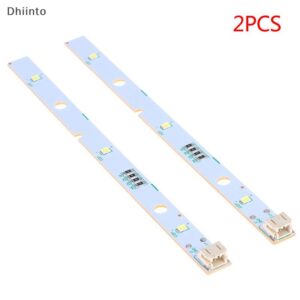 [Dhiint] 2 Pcs Barra De Luz Do Freezer Faixa LED Para Geladeira RONGSHENG/HISENSE Light E349766 MDDZ-162A 1629348 DC12V