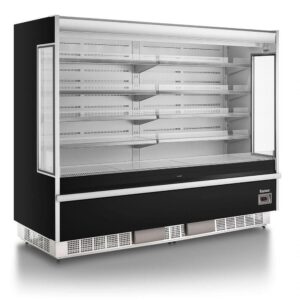 Expositor Vertical Aberto Gsto2400 Gelopar Expositor Aberto Gsto2400 220v Preto
