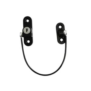 Fechaduras de porta de janela de aço inoxidável, fechaduras de corrente de porta de janela, kits de fácil instalação, ferragens domésticas para janelas, portas, geladeiras, armários, cercas, portas