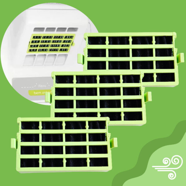 Filtro Antiodor Bem Estar Para Geladeira Consul Crm45 Crm55 Crm56