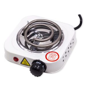 Fogareiro Fogão Portátil Elétrico Hotplate Electric HP 500W 110V Branco