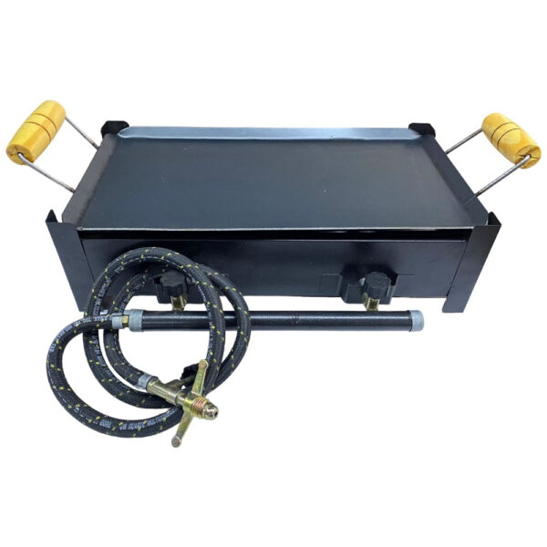 Fogão A Gás 2 Bocas Pintado Pequeno Portátil Praia Rio Fogão Pequeno Portátil 2 Bocas Com Chapa Para Caminhoneiro