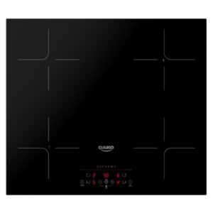 Fogão Cooktop Elétrico Dako Indução Automático 4 Bocas com Timer Tela Digital 220v Dako