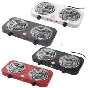 Fogão Fogareiro 2 Bocas Elétrico 2500w Fogão Cooktop Portátil 110v ou 220v