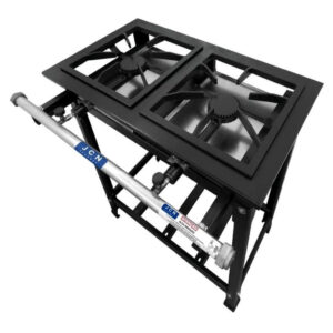 Fogão Standard Industrial Alta Pressão Industrial 2 Bocas 30x30 PERFIL 5