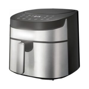 Fritadeira Elétrica Digital, 7,2 Litros, Sem Óleo, Painel Digital LED, 1800W, Prateado, 220V