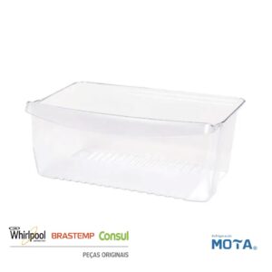 Gaveta Legumes Geladeira Consul CRA30 CRC30 W10212150 Original (SERVE APENAS EM GELADEIRA CONSUL)
