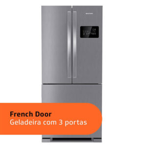 Geladeira Brastemp Frost Free French Door A+++ 554 litros BRO85AK