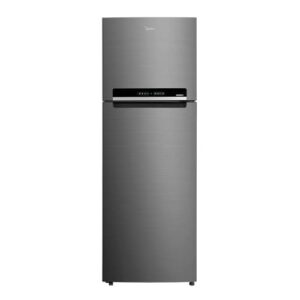 Geladeira Frost Free Duplex 394L Inverter Cor Inox Midea