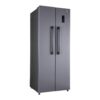 Geladeira Refrigerador HQ Frost Free Side By Side 460 Litros Cinza HQ-460SBSFF