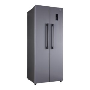 Geladeira Refrigerador HQ Frost Free Side By Side 460 Litros Cinza HQ-460SBSFF