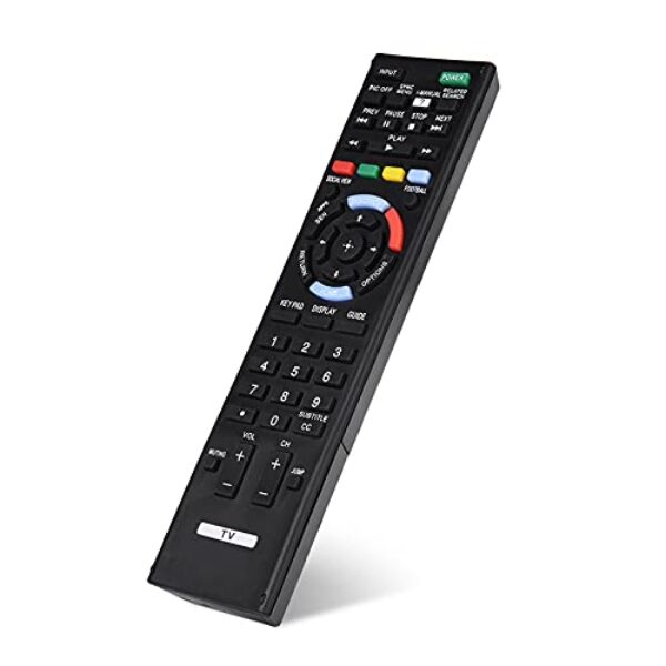 Generic Controle Remoto Universal Inteligente LED LCD para TV RM-YD103 para - Fácil Aderência, Desempenho Estável, Acesso Direto Ao Canal para TV Digital - Sem Necessidade de Programação, 2 Pilhas