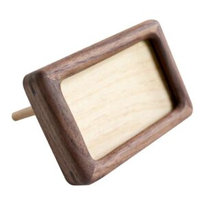 Generic Moldura para fotos, ornamento multiuso, moldura elegante para exibição de obras de arte, adesivo para geladeira, geladeira escolar