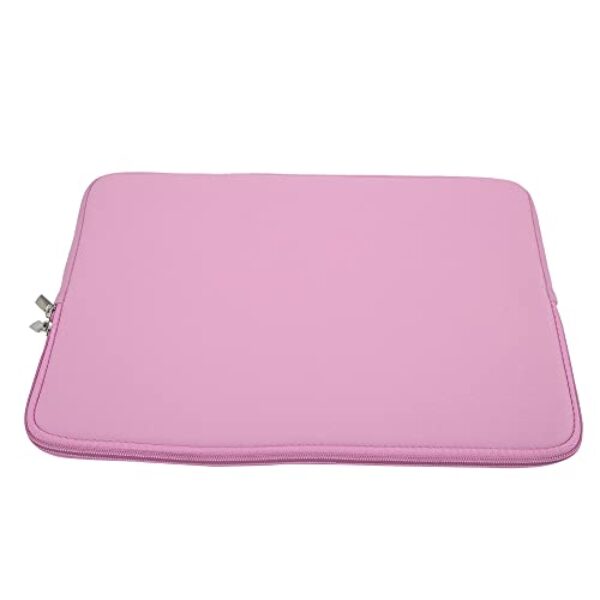 GLOGLOW Material de Escritório Alfaiataria Design Minimalista Estilo Britânico Bolsa Portátil Com Zíper de Metal Liso Com Proteção Segura para Laptop de 14 15 15,6 Polegadas, Tablet PC, Manga para