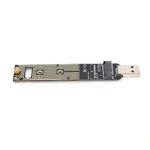 GOWENIC Placa Adaptadora M.2 NVME para USB Eficiente, Compatível Com Série 960, Sem Necessidade de Cabo