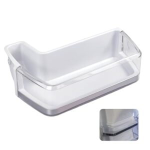 HLZDS DA97-08400A Caixa de prateleira de porta compatível com geladeira Samsung RF4287HARS RF4287HAWP RF4287HABP RF4287HAPN, substituição de prateleira de porta 2051371 AP4578476 PS4175796 EAP4175796