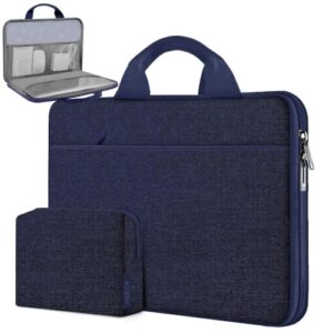 Hseok Capa fina para laptop de 13 a 14 polegadas com capa pequena compatível com MacBook Pro de 14 polegadas M4/M3/M2/M1 2025-2021, Mac Air/Pro de 13,3 polegadas, XPS 13/14, a maioria dos notebooks de
