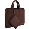 Hseok Capa para laptop de 13,3 a 14 polegadas com bolsa pequena, bolsa de neoprene para computador compatível com MacBook Pro de 14 polegadas M4/M3/M2/M1 2025-2021, Mac Air/Pro de 13,3 polegadas e a
