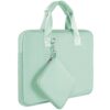 Hseok Capa para laptop de 13,3 a 14 polegadas com bolsa pequena, bolsa de neoprene para computador compatível com MacBook Pro de 14 polegadas M4/M3/M2/M1 2025-2021, Mac Air/Pro de 13,3 polegadas e a