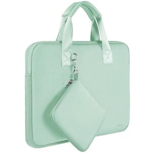 Hseok Capa para laptop de 13,3 a 14 polegadas com bolsa pequena, bolsa de neoprene para computador compatível com MacBook Pro de 14 polegadas M4/M3/M2/M1 2025-2021, Mac Air/Pro de 13,3 polegadas e a