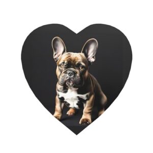 Imãs de geladeira com estampa de buldogue francês de orelhas longas para casa, cozinha, escritório, acessórios para presente diário de inauguração de casa