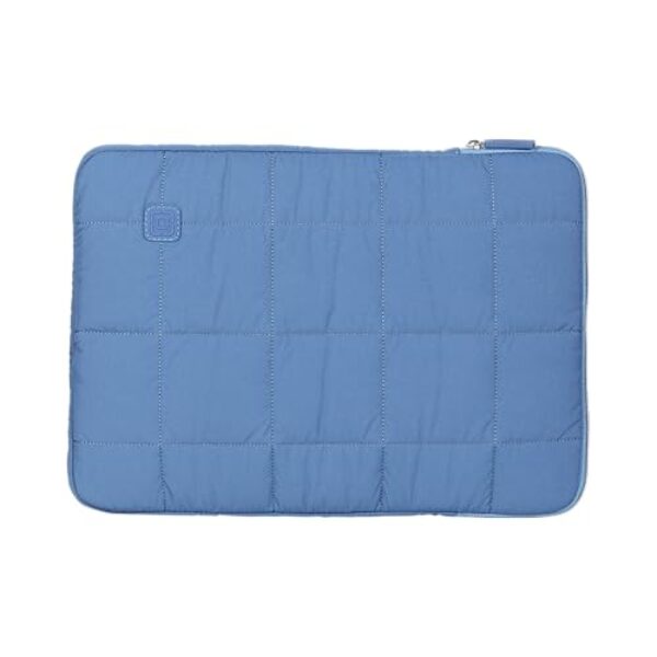 Incipio – Capa para laptop, capa protetora acolchoada macia de 40 cm para laptops, ultrabooks e MacBooks, zíperes suaves e amortecimento com absorção de choque (azul)