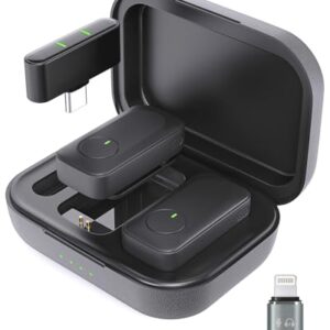 Jubolion Mini microfone de lapela sem fio