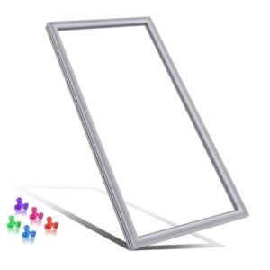 Junta de porta de congelador 5304505782 atualizada compatível com gaxeta de porta de geladeira Frigidaire 216522370 FPRU19F8RFC FPUH19D7LF1 FPRH19D7LF1 Vedação de porta de freezer para vedação de