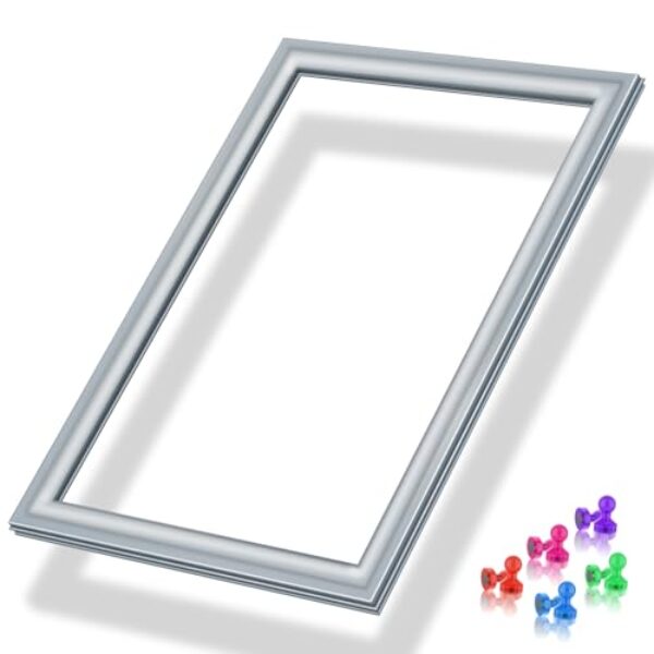 Junta de porta de geladeira DA97-05253B atualizada compatível com Samsung peça de vedação de porta de geladeira 2049741 AP4335799 PS4173207 EAP4173207 Substituição de vedação de porta de geladeira 100